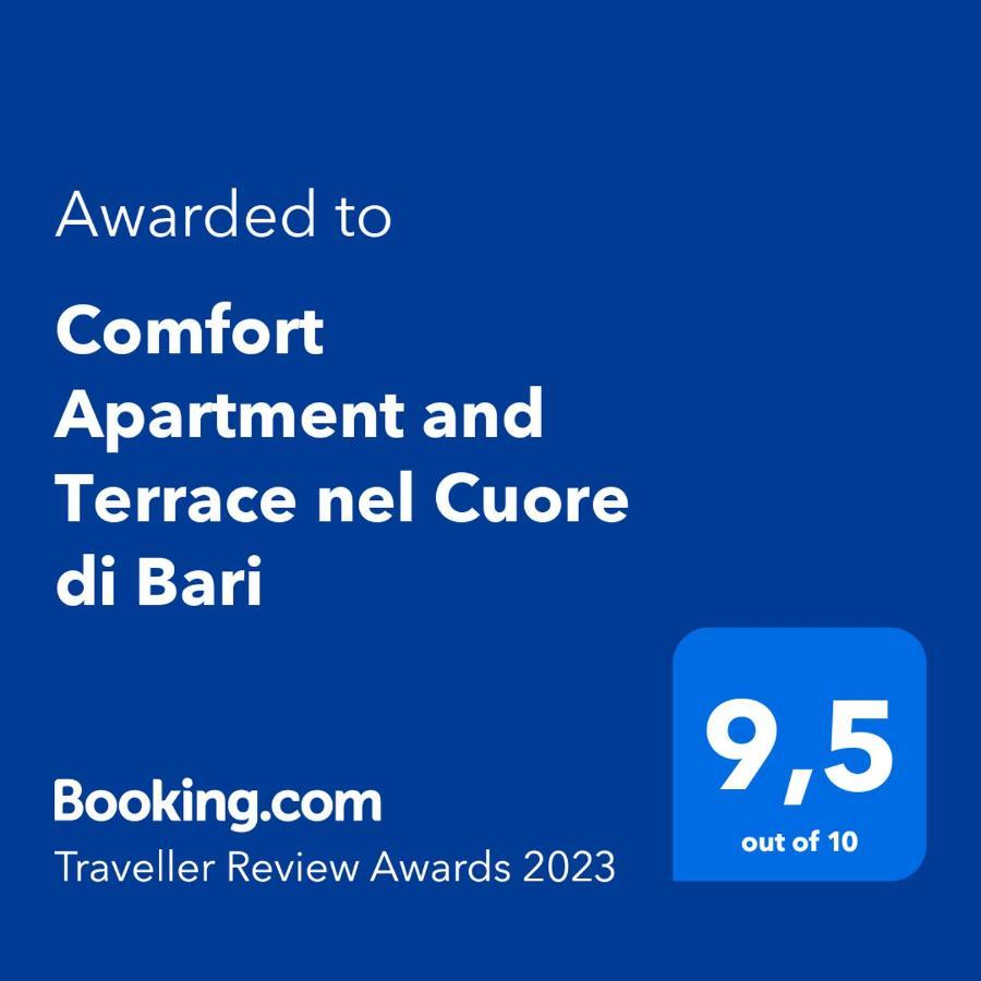 Comfort Apartment And Terrace Nel Cuore Di Bari Exteriör bild